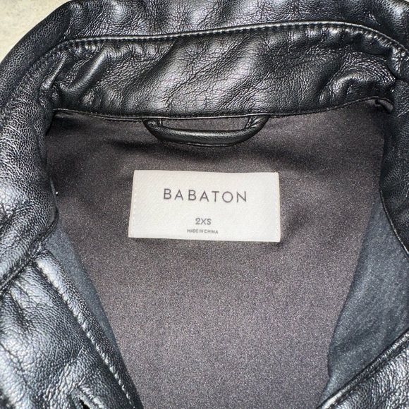 Cropped Babaton Pelli Jacket/Top - Picture 3 of 3